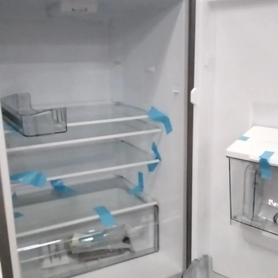 SWAN TALL GRAPHITE FRIDGE FREEZER WITH WATER DISPENSER 