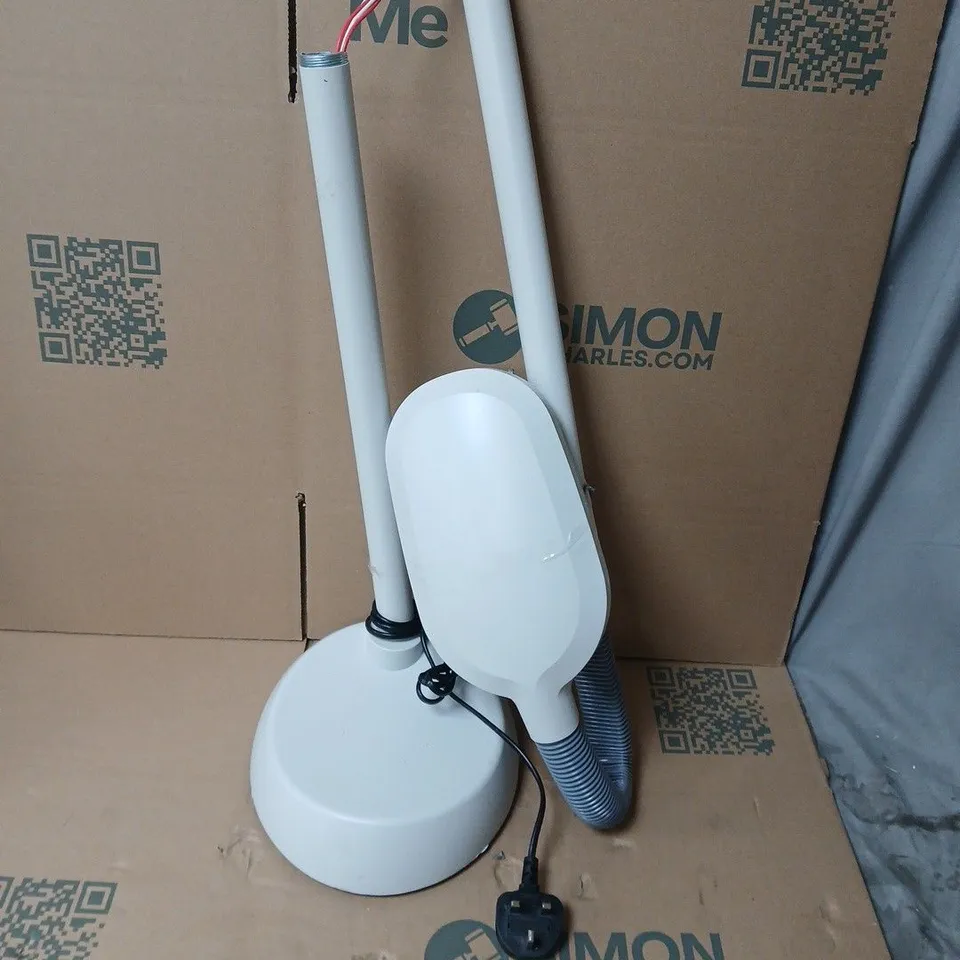 UNBOXED OYPLA WHITE STANDING LAMP - COLLECTION ONLY
