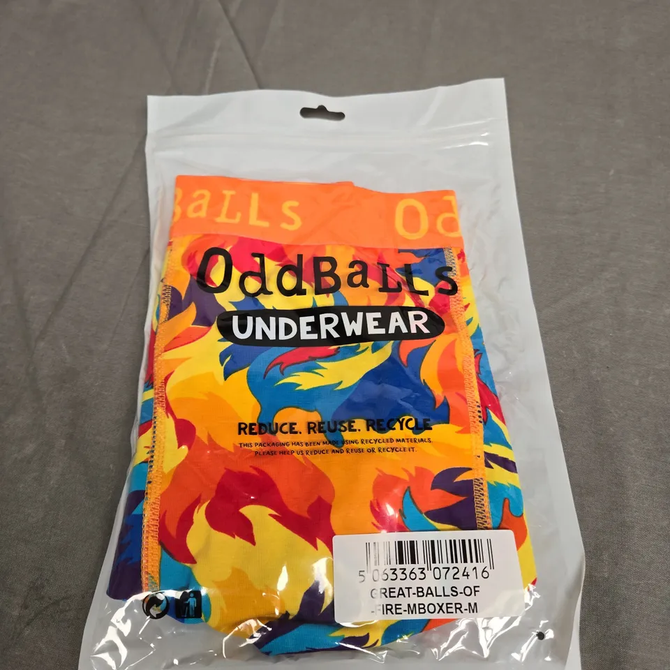 ODDBALLS UNDERWEAR BOXERS - SIZE M