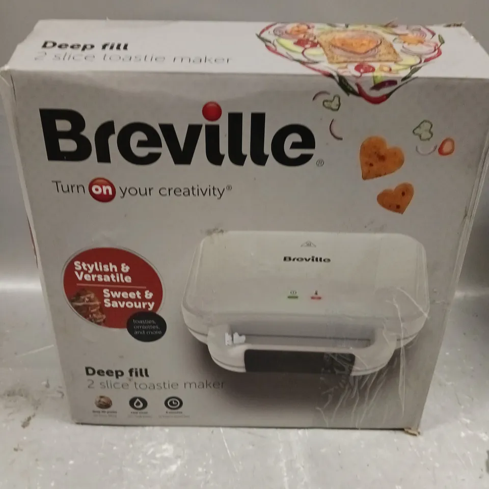 BREVILLE DEEP FILL SANDWICH TOASTER RRP £50.99