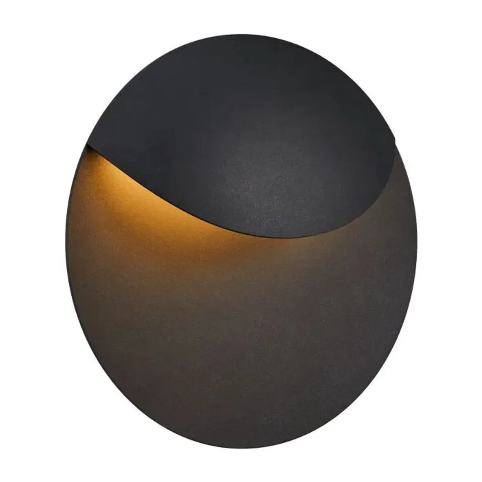 BOXED 23.5CM H OUTDOOR FLUSH MOUNT (1 BOX)