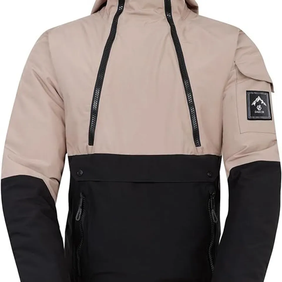 BRAND NEW DARE 2B MENS T-BAR OVERHEAD BEATHABLE JACKET IN CLAY/BLACK SIZE MEDIUM