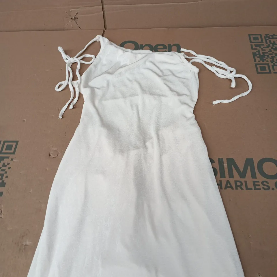 OH POLLY WHITE DRESS – WOMEN'S UK 10 (EU 38)