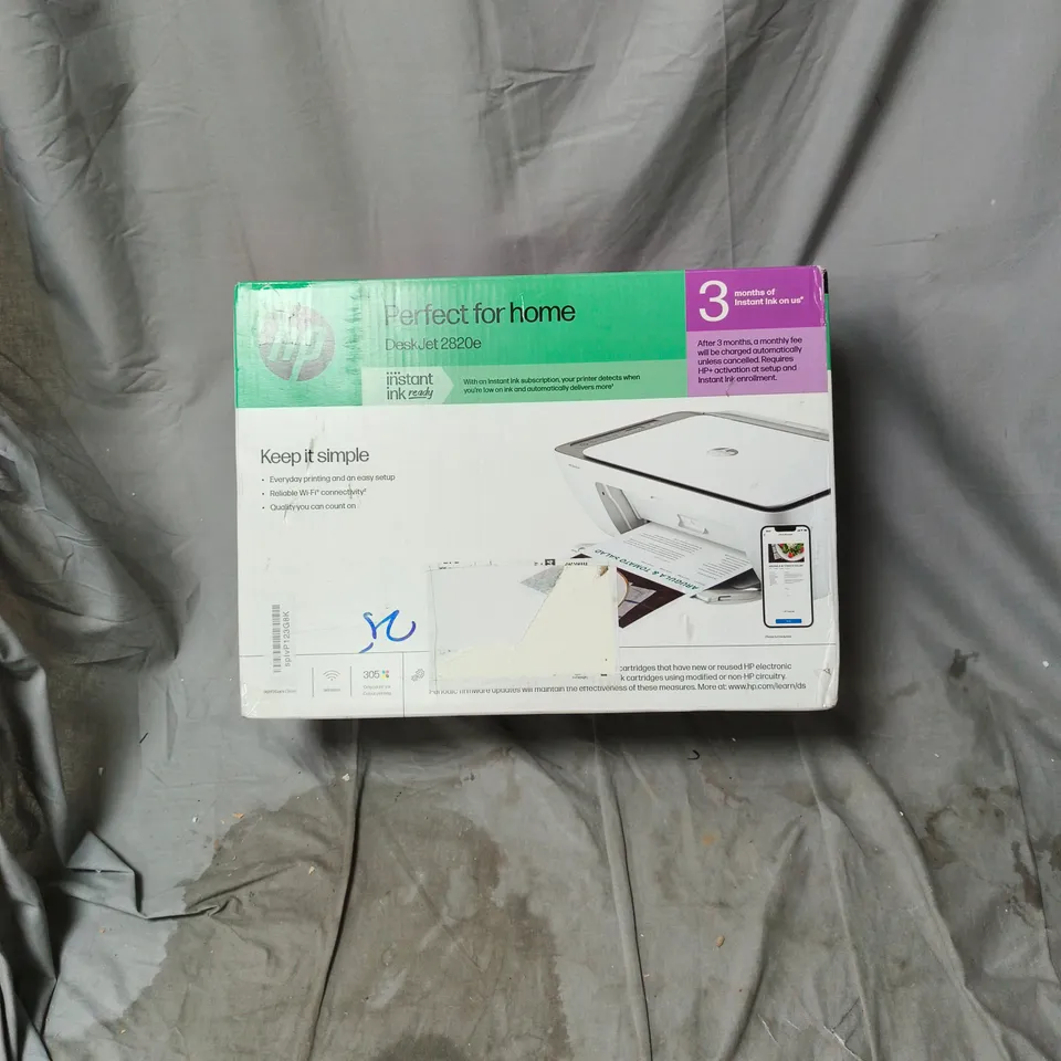 HP DESKJET 2820E PRINTER – BOXED