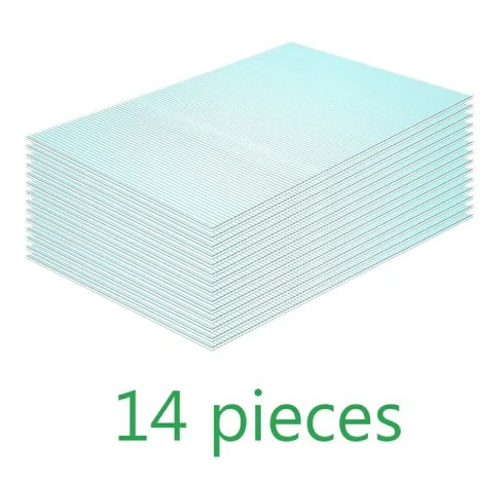 LIVINGANDHOME 14PCS CLEAR POLYCARBONATE SHEETS FOR GREENHOUSE COVERING, PM0456