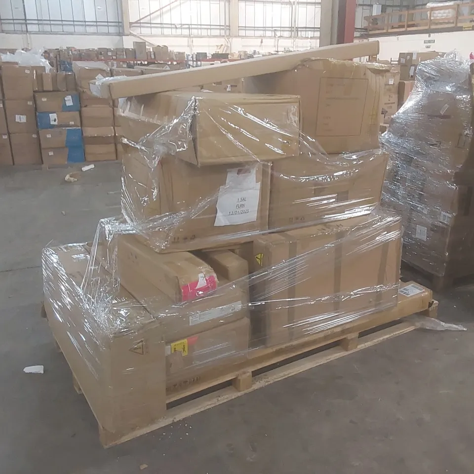 PALLET TO CONTAIN ASSORTED BOXED FURNITURE AND FURNITURE PARTS