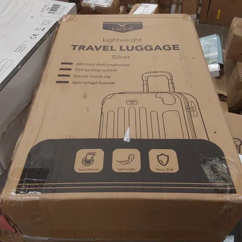 BOXED LUGG LIGHTWEIGHT TRAVEL SUITCASE 