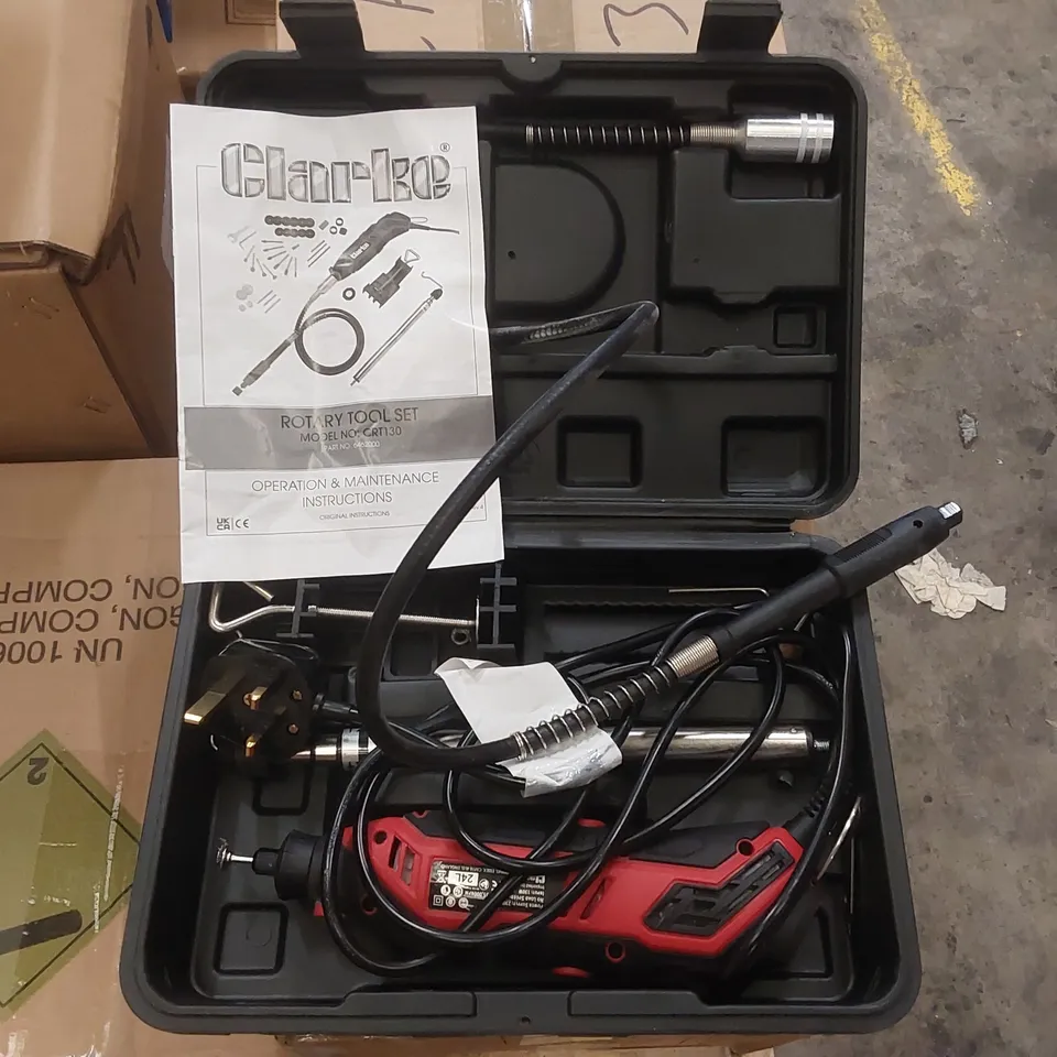 CLARKE ROTARY TOOL SET