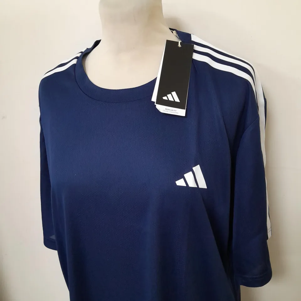 ADIDAS CASUAL LOGO T-SHIRT SIZE L