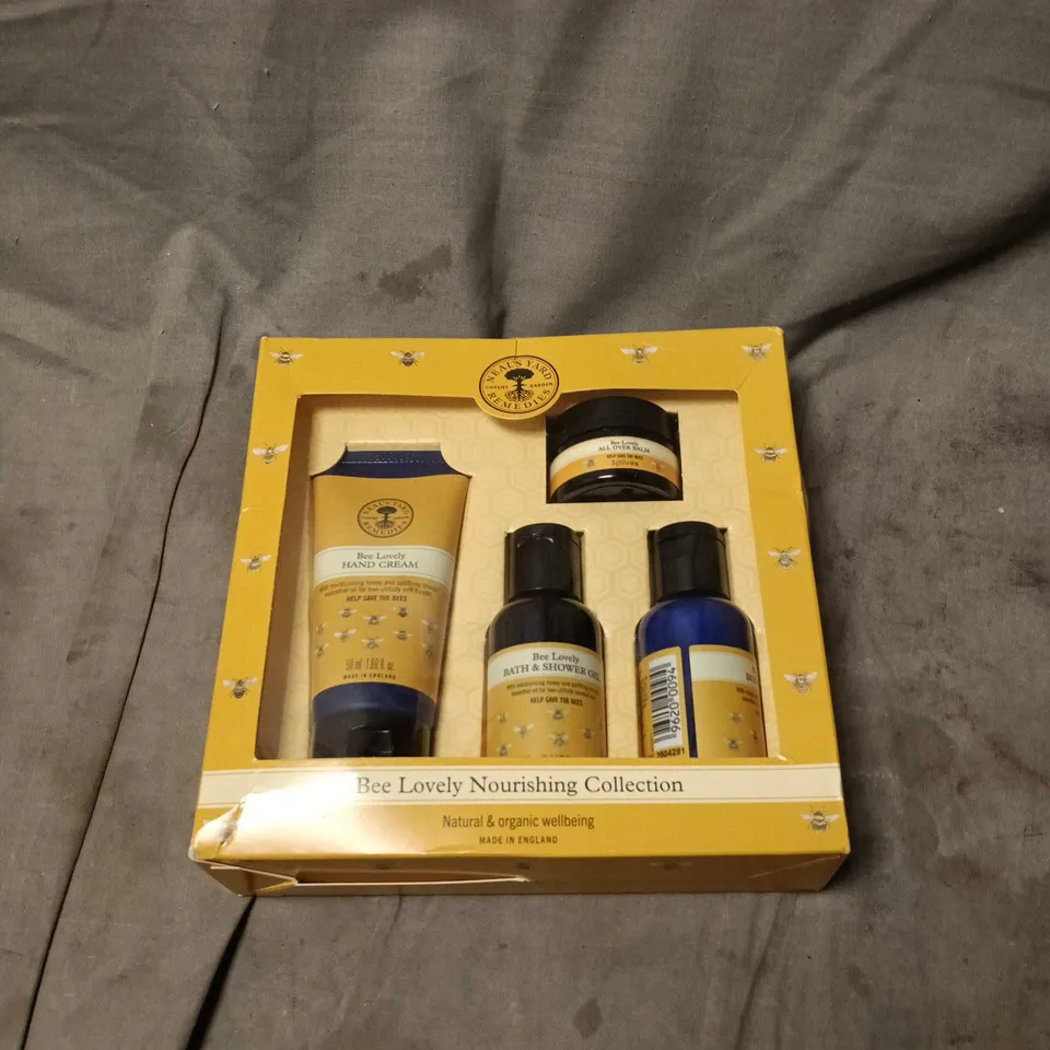 NEALS YARD REMEDIES BEE LOVELY NOURISHING COLLECTION. BOXED