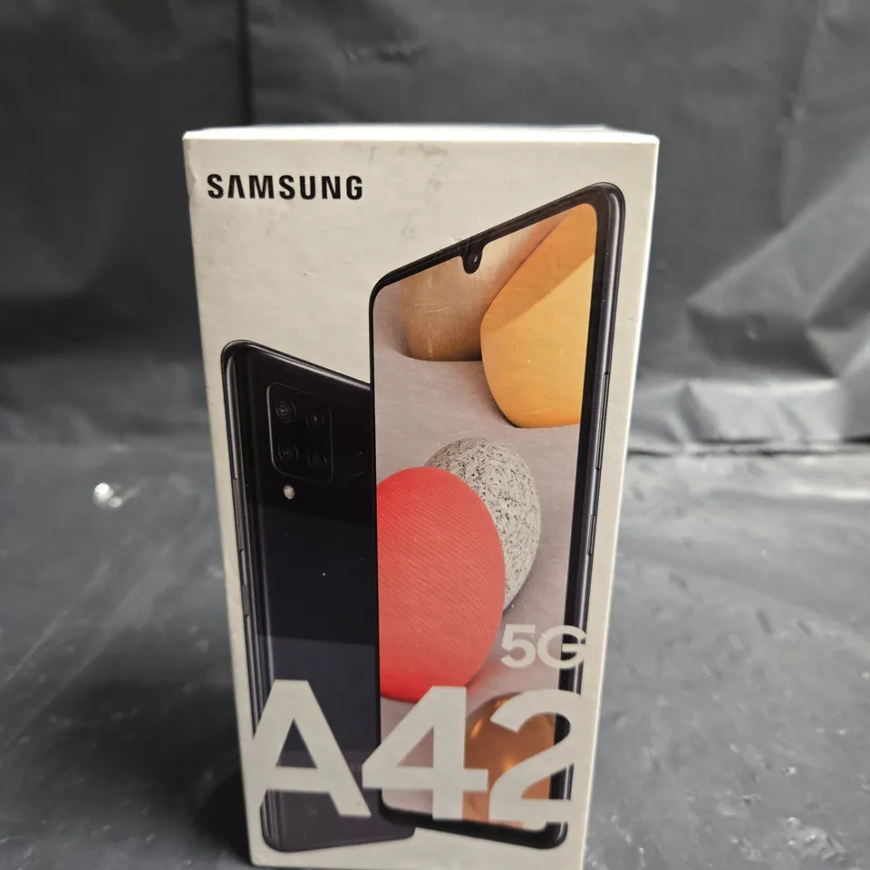 SAMSUNG GALAXY A42 5G SMARTPHONE – BLACK (BOXED)