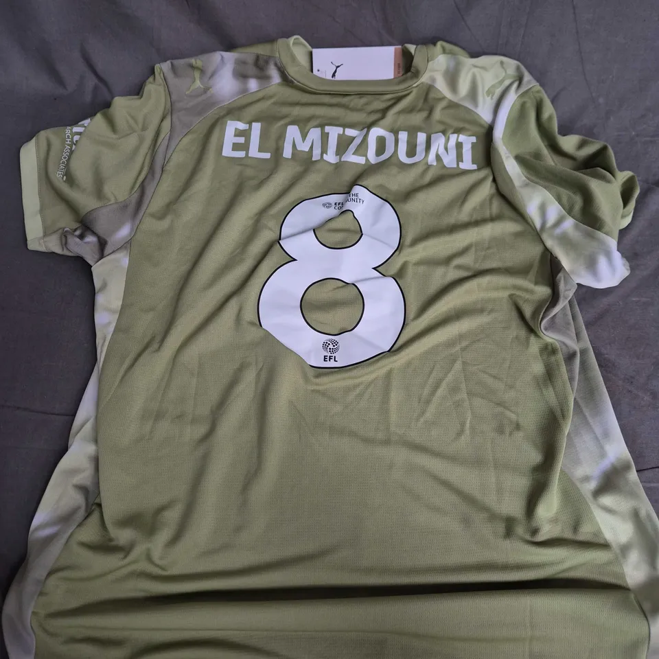 LEYTON ORIENT FC AWAY SHIRT XL – EL MIZOUNI 8 (CALMING GREEN) – PUMA