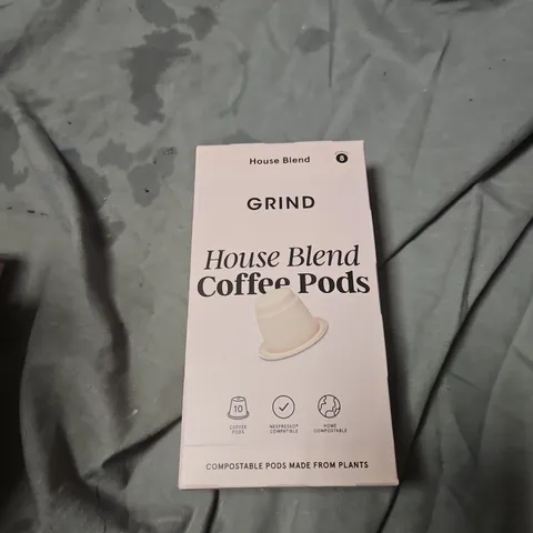 APPROXIMATELY 6 GRIND HOUSE BLEND COFFEE PODS