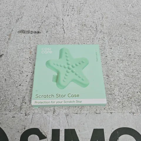 SCRATCH STAR CASE – STAR-SHAPED CASE (MINT GREEN) IN PACKAGING