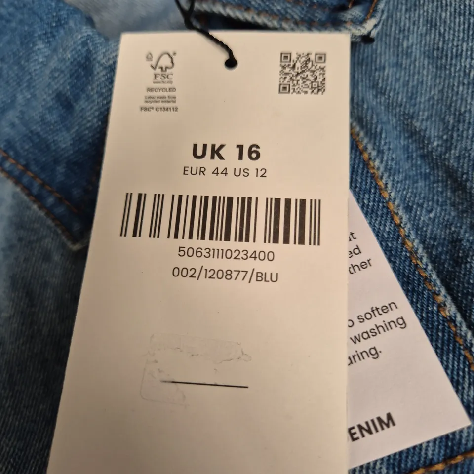 UK 16 YOURS DENIM JACKET – WOMEN’S DENIM JACKET