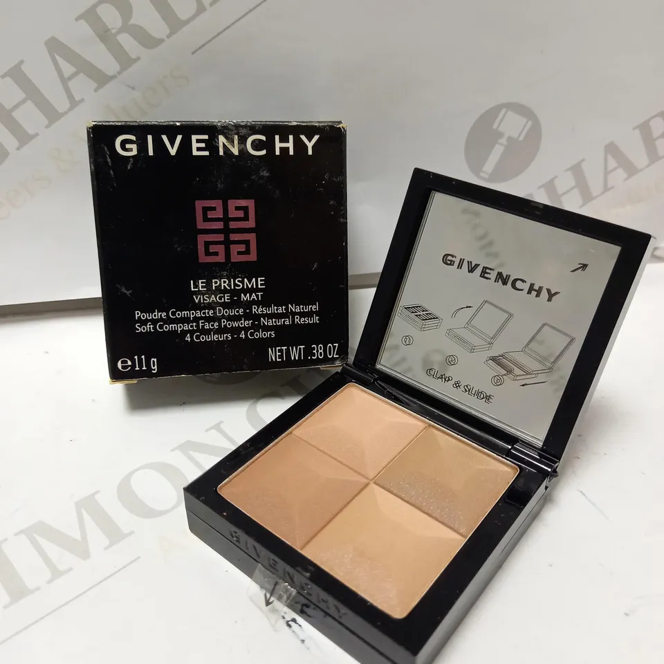 GIVENCHY LE PRISME VISAGE MAT SOFT COMPACT FACE POWDER - 86 TOFFEE TAFFETA