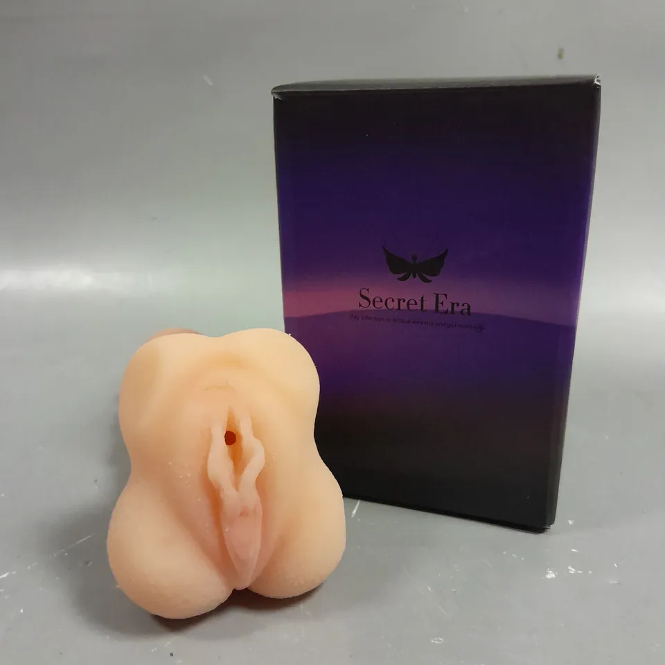 BOXED SECRET ERA FLACCID DILDO WITH MALE MASTURBATOR  