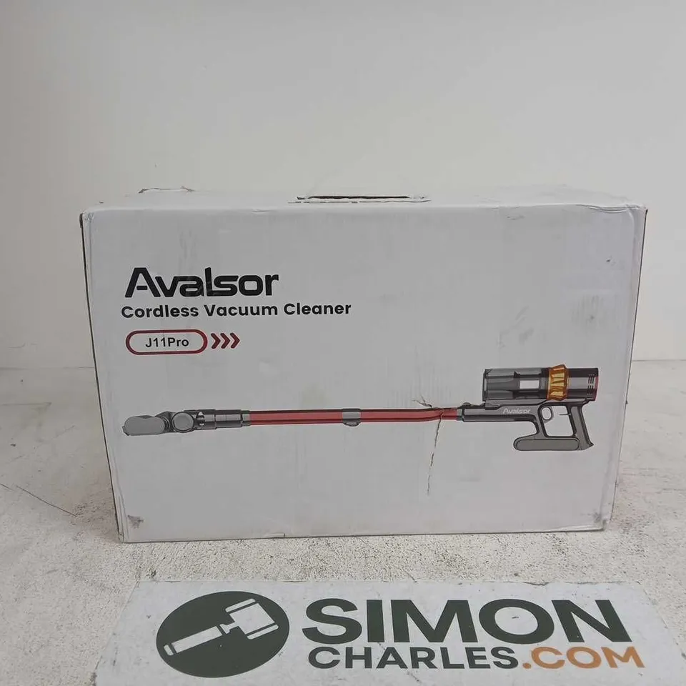 AVALSOR J11PRO CORDLESS VACUUM CLEANER BOXED