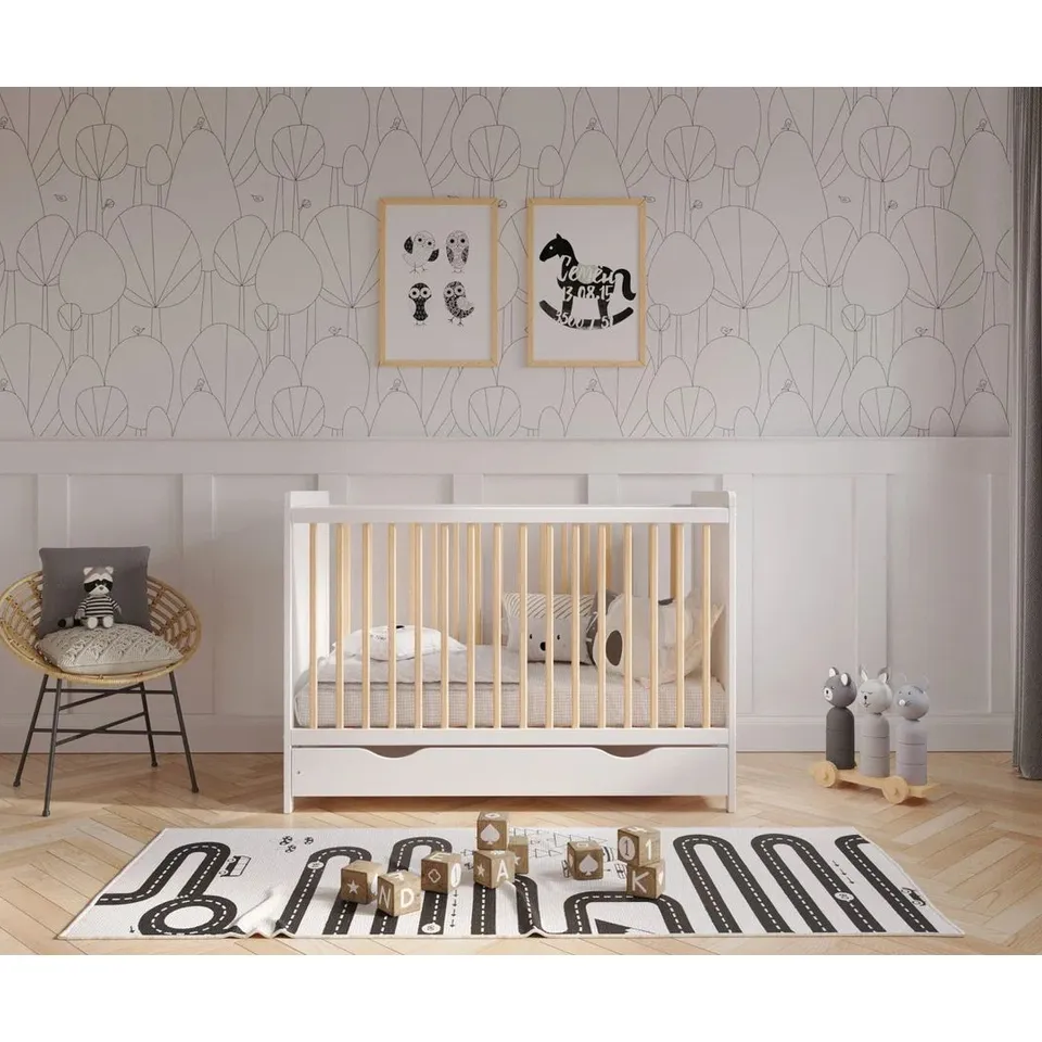 BOXED IGNATIUS COT BED