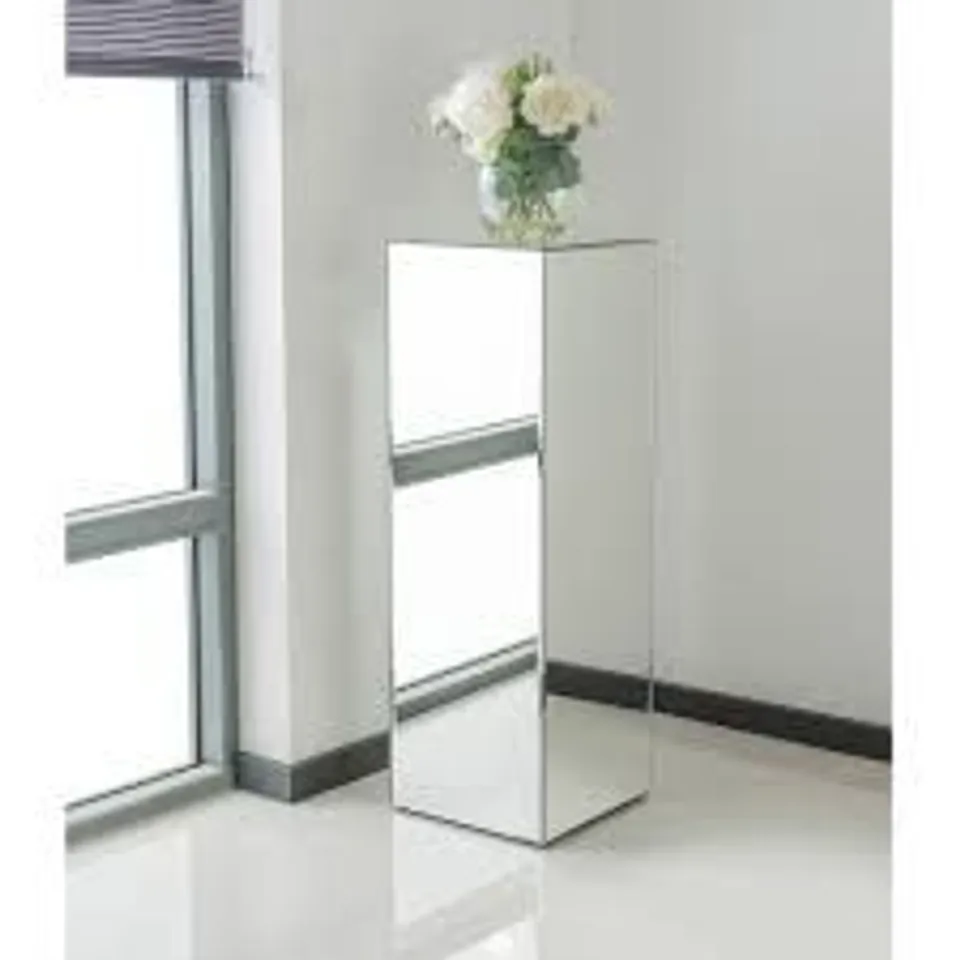 BRAND NEW BOXED HOMES DIRECT 365 MIRRORED PEDESTAL LARGE 