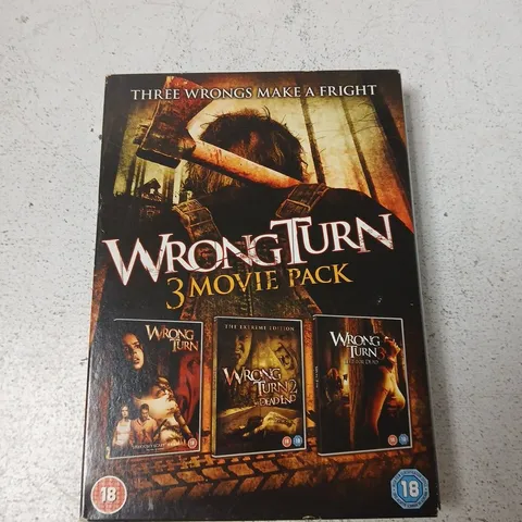 WRONG TURN MOVIE PACK – 3 DVD BOX SET