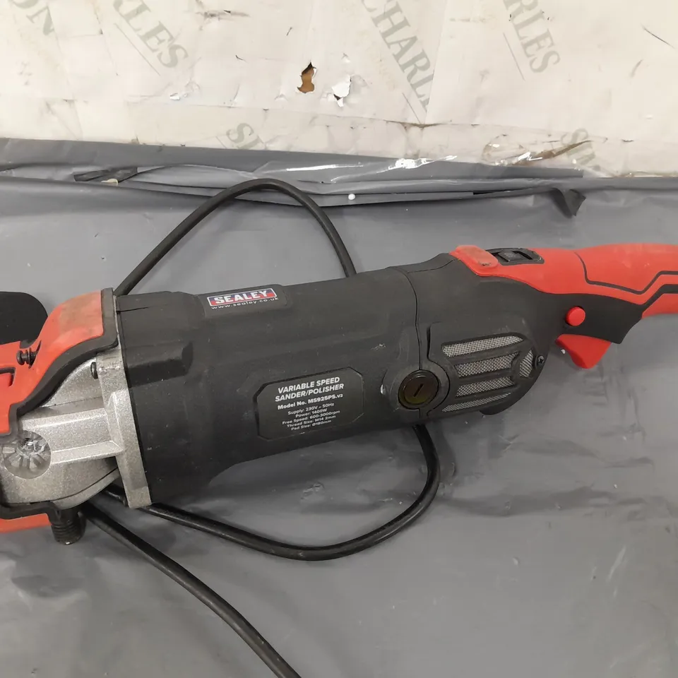 SEALEY VARIABLE SPEED SANDER POLISHER 