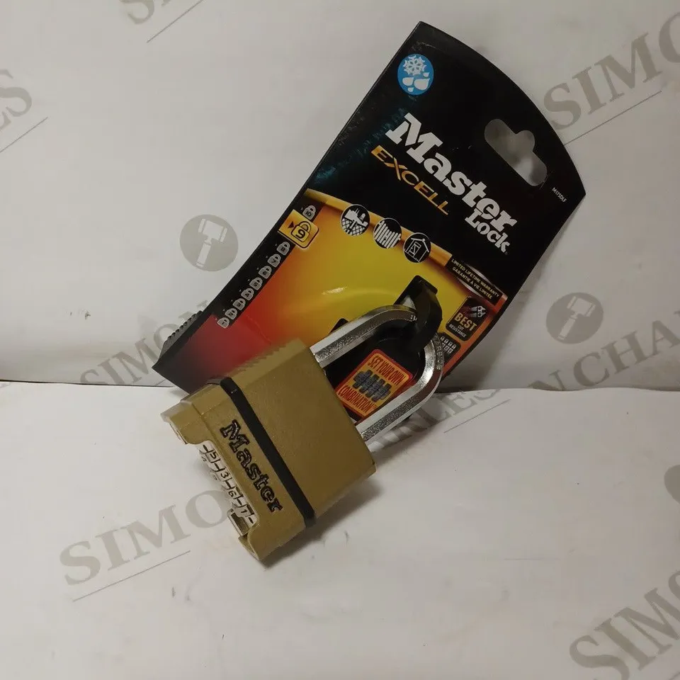 MASTER COMBINATION PADLOCK