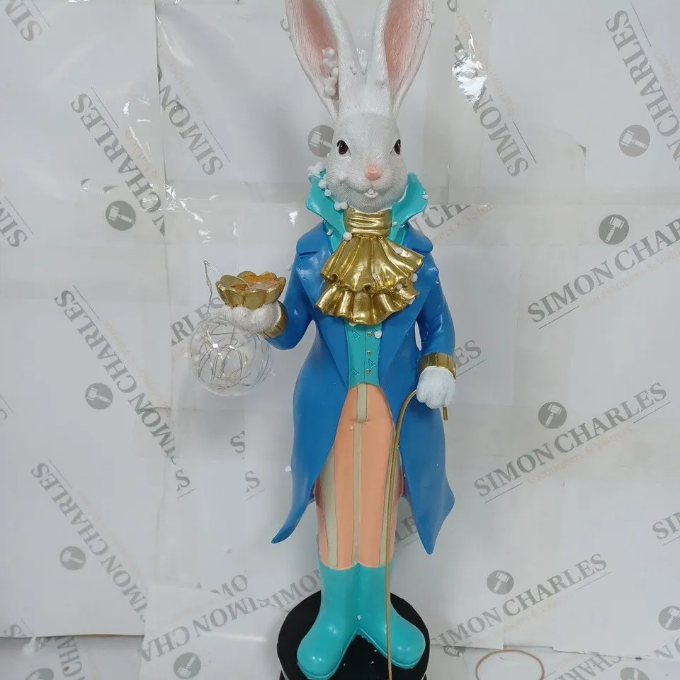 ENCHANTED GARDEN BY GARDEN REFLECTIONS LED MR RABBIT