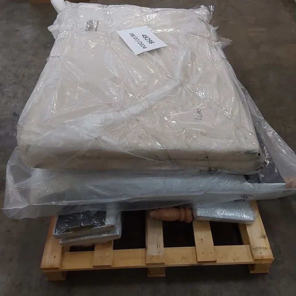 PALLET OF ASSORTED BEDS AND BED PARTS 