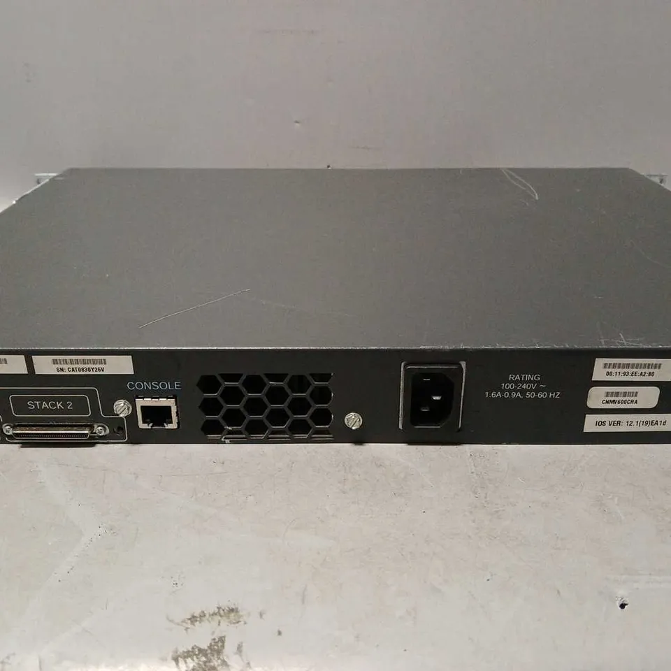 CISCO SYSTEMS CATALYST 3750 SERIES 