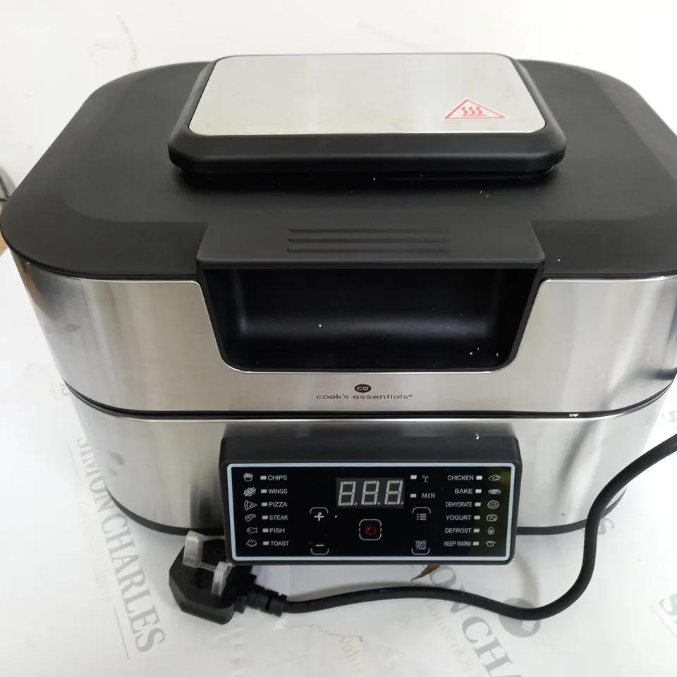 COOK'S ESSENTIALS GRILL & AIRFRYER 5.5L