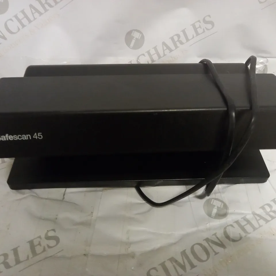 SAFESCAN 45 - UV COUNTERFEIT DETECTOR FOR THE VERIFICATION OF BANKNOTES