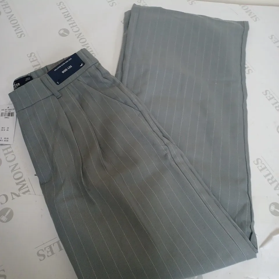 HOLLISTER WIDE LEG TROUSERS SIZE S 