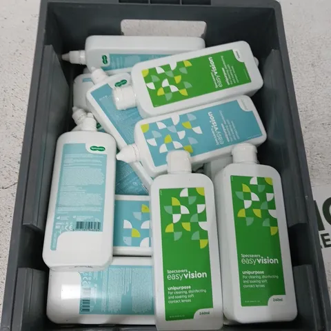APPROXIMATELY 20 ITEMS INCLUDING EYE DISINFECTANT