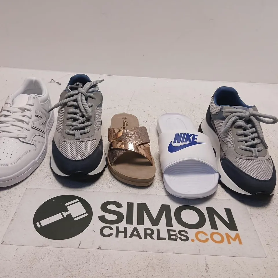LARGE QUANTITY OF ASSORTED SHOES AND FOOTWEAR