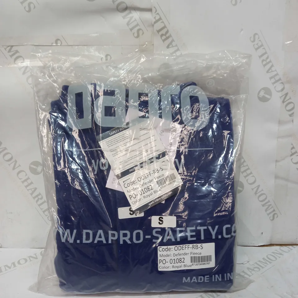 BRAND NEW DAPRO ROYAL BLUE DEFENDER FLEECE - SIZE S