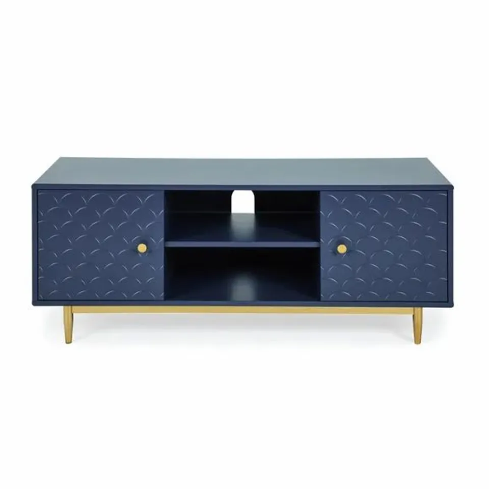 DECO WIDE TV UNIT NAVY