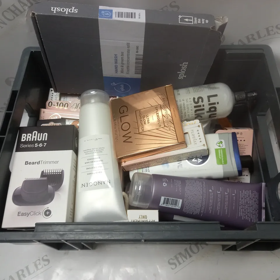 APPROXIMATLEY 20 COSMETICS ITEMS TO INCLUDCERAVE MOISTURISING CREAM (454g), NANOGEN SHAMPOO LUXE FOR WOMEN (240ml), REVOLUTION DELUXE TANNING MOUSSE DARK (200ml), ETC