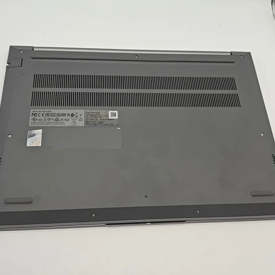 BOXED LENOVO THINKBOOK 16 G6 IRL INTEL I5-13420H 256GB IN ARTIC GREY