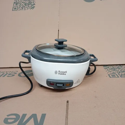 RUSSELL HOBBS RICE COOKER 27030 β WHITE WITH GLASS LID