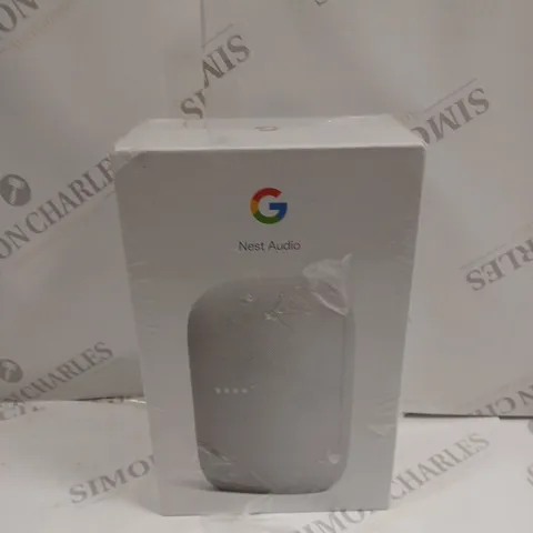 BOXED SEALED GOOGLE NEST AUDIO SPEAKER IN CHALK 