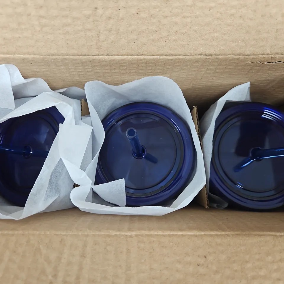 9 BOXES OF 3 STITCH SIPPY CUPS IN NAVY