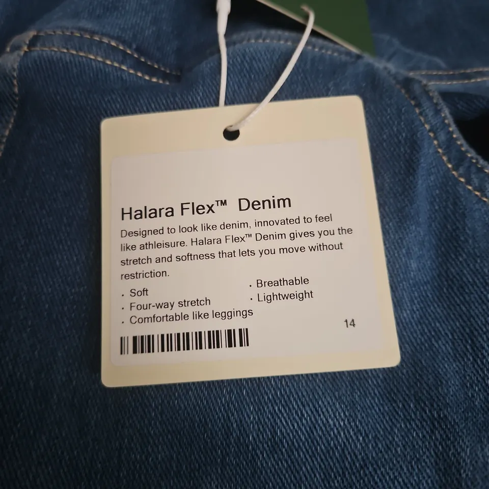 HALARA FLEX DENIM JEANS – BLUE, UK 14