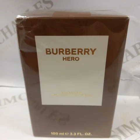 BOXED AND SEALED BURBERRY HERO EAU DE PARFUM 100ML