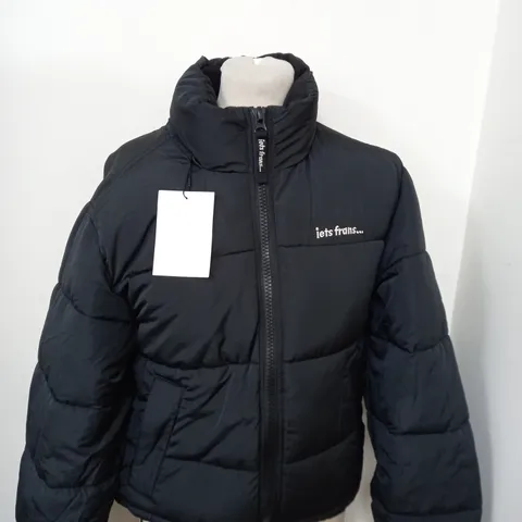 IETS TRANS PADDED BUBBLE COAT SIZE S