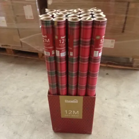 PALLET TO CONTAIN A LARGE QUANTITY OF CHRISTMAS GIFT WRAPPING PAPER