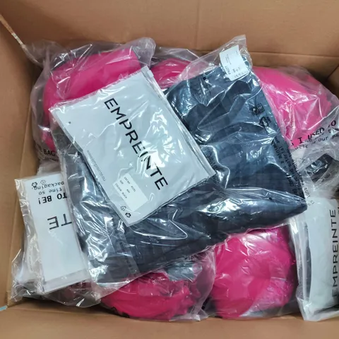 APPROXIMATELY 40 ASSORTED CLOTHING ITEMS IN VARIOUS SIZES, STYLES & COLOURS TO INCLUDE BRANDS SUCH AS EMPREINTE, JACAMO, FIGLEAVES, ETC - COLLECTION ONLY
