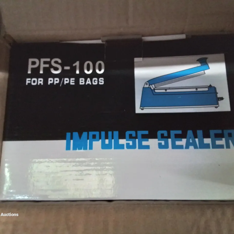 A BOX OF 5 BOXED IMPULSE SEALERS PFS-100