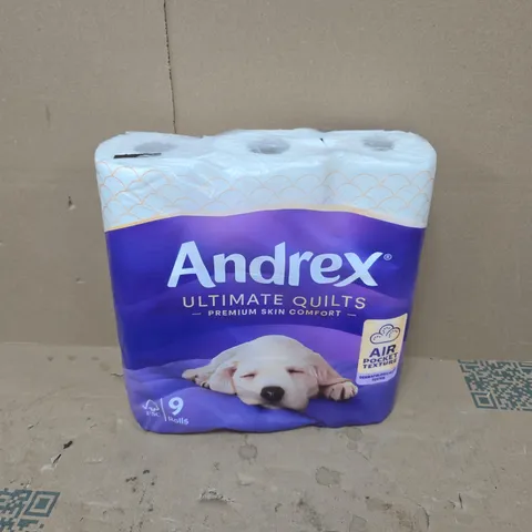 ANDREX ULTIMATE QUILTS (9 ROLLS)
