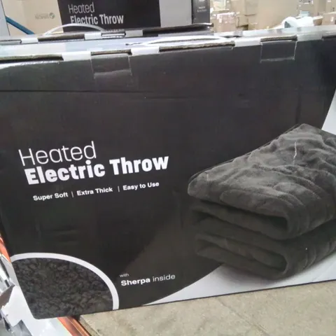 BOXED ELECTRIC HEATED BLANKET/THROW